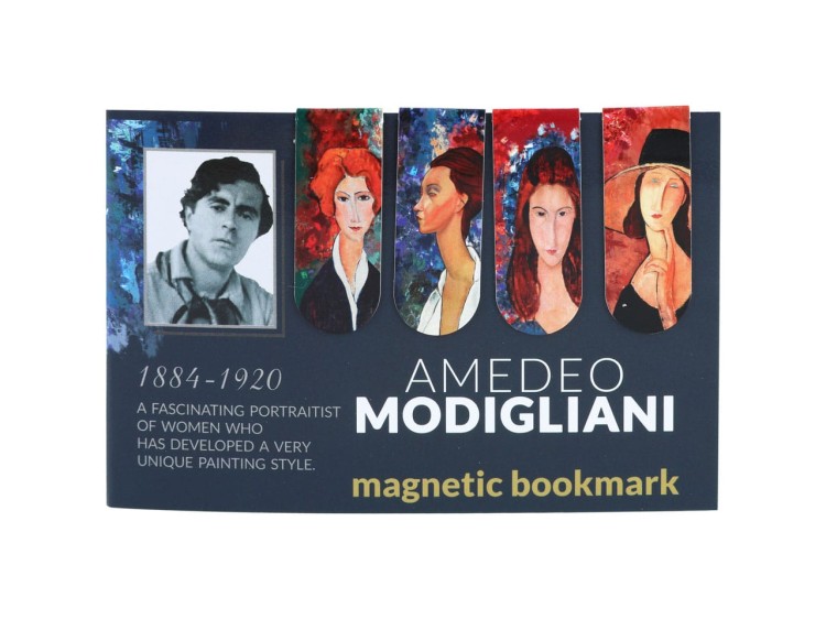Komplet zakładek do książki Amedeo Modigliani 5