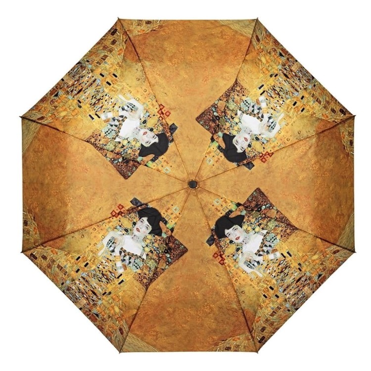 Parasolka składana Von Lilienfeld Gustav Klimt Adele rozłożona czasza widoczna z góry