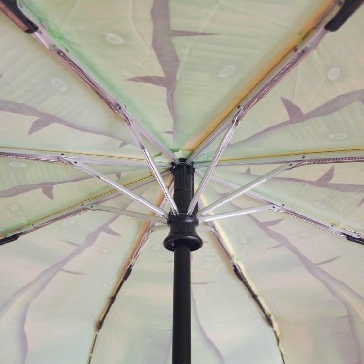 Parasolka składana Von Lilienfeld Liście bananowca wiatroodporny stelaż
