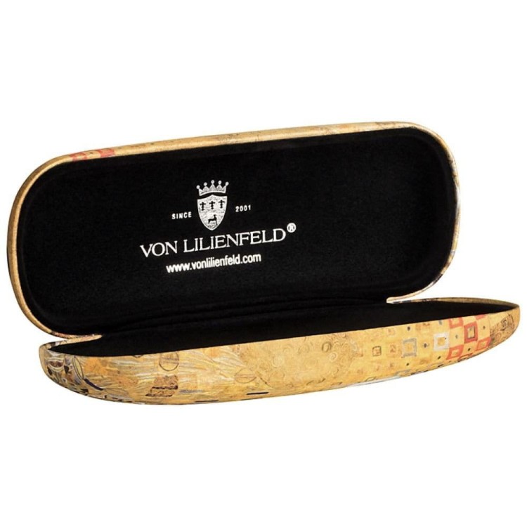 Etui na okulary Von Lilienfeld Gustav Klimt Adele otwarte