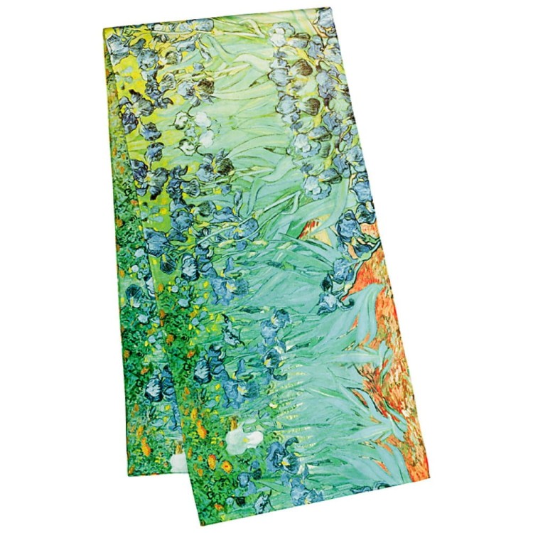 Szal jedwabny Von Lilienfeld Vincent van Gogh Irysy 2