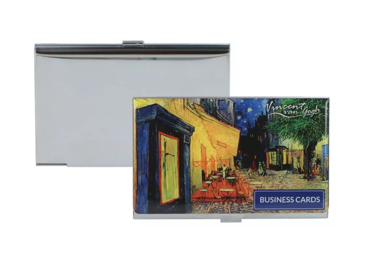 Elegancki wizytownik Carmani Vincent van Gogh Kawiarniany taras 3