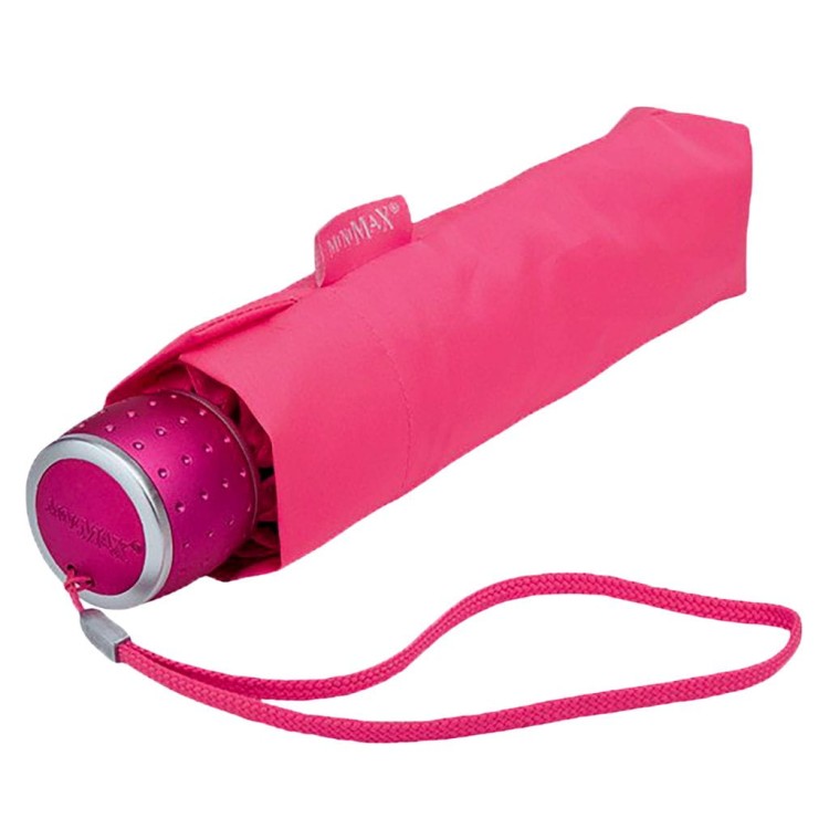 Parasolka składana manualna Impliva MiniMax różowa 1