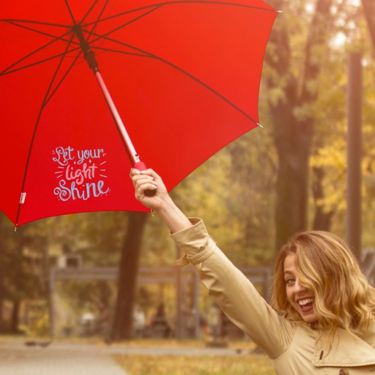 Parasolka z dowolnym napisem