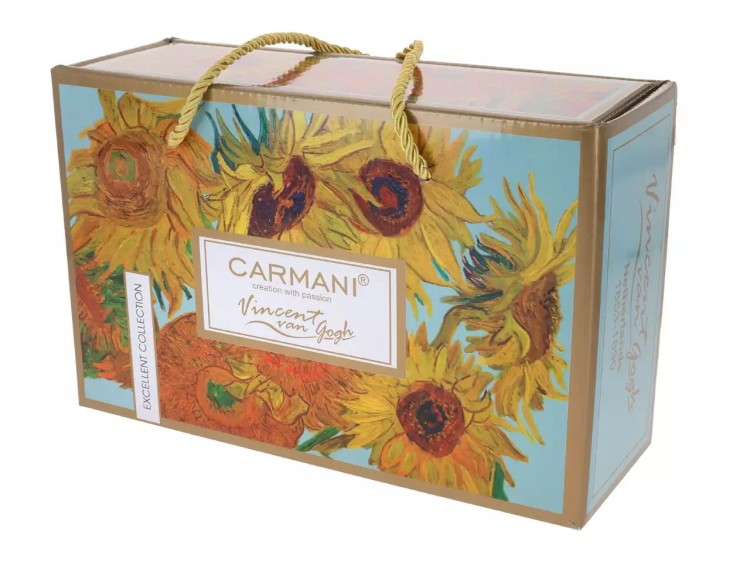 Komplet filiżanek do espresso van Gogh Słoneczniki 3