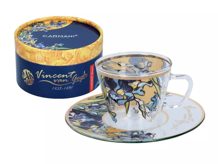 Filiżanka espresso 100ml van Gogh Irysy 1