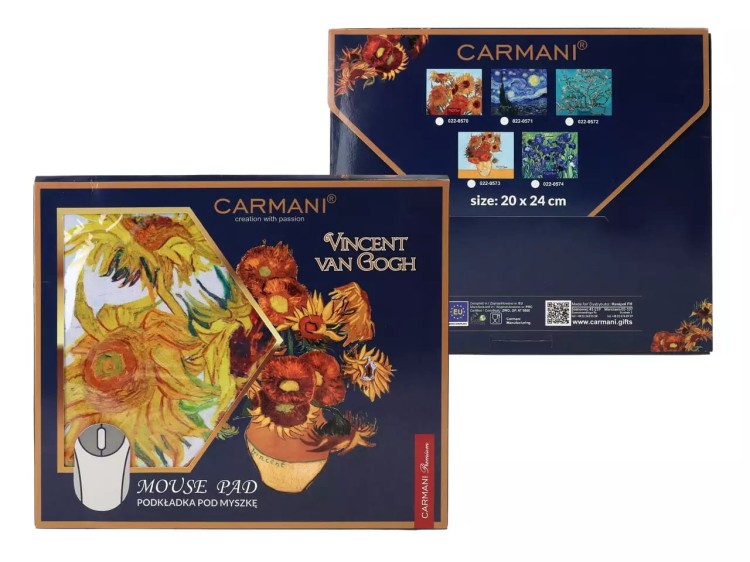 Podkładka pod mysz Vincent van Gogh Słoneczniki 4