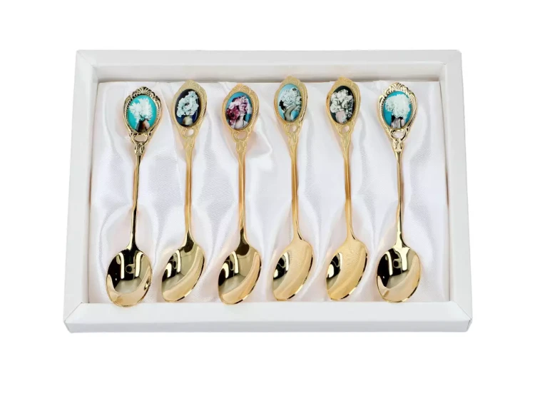 komplet pozlacanych lyzeczek floral dreamers 4.jpg