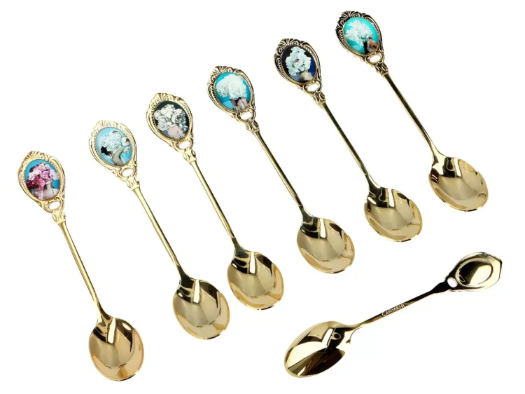 komplet pozlacanych lyzeczek floral dreamers 5.jpg