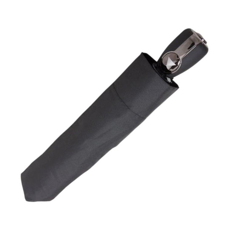 Parasol składany półautomat DA351 czarny złożony